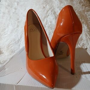 Delicious Vibrant Orange Heels